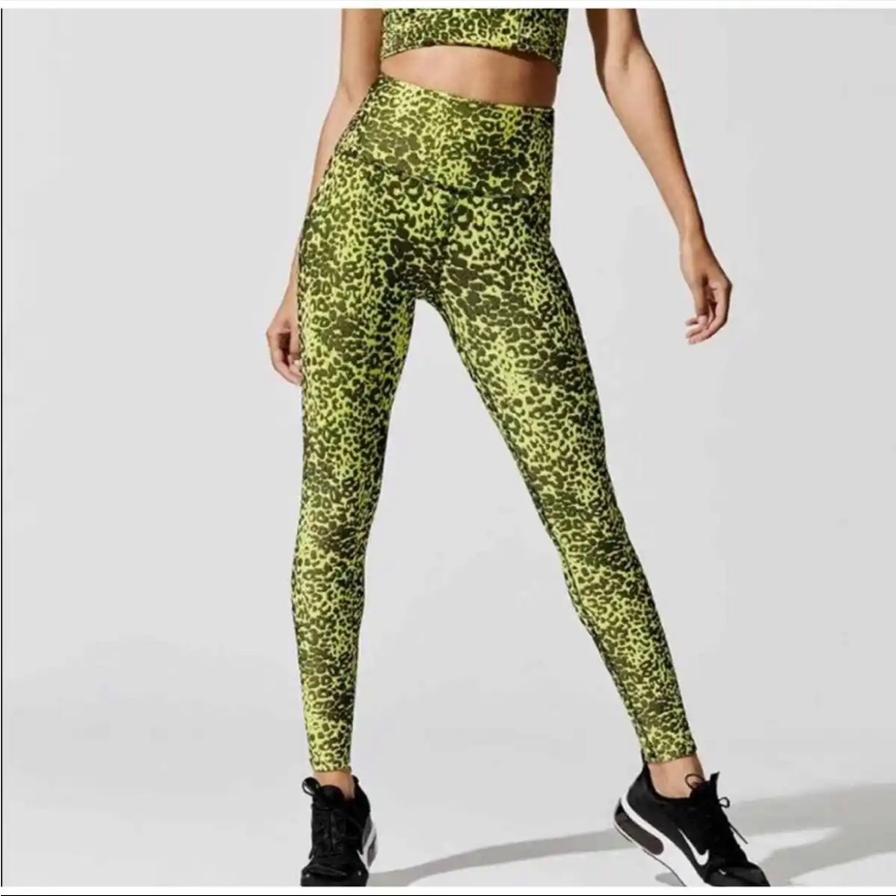 ONA Neon Animal Print Leggings